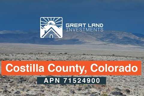 Colorado Land for Sale in Costilla CO