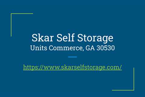 Skar Self Storage Units Commerce, GA 30530 - (706) 539-5446