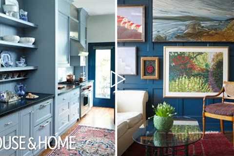 Interior Design — Before & After: Colourful, Art-Filled Townhouse Makeover