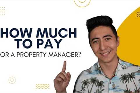 How much should you pay a short term rental manager?
