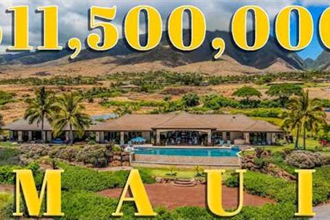 Luxury Real Estate Home In Maui - Hawaii For Sale 11.5M [Must Watch!] | HawaiiRealEstate.org
