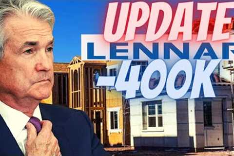 Home Prices CUT $400,000!!! (Lennar BK Coming)