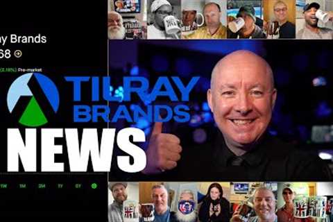 TLRY Stock. Tilray Brands NEWS UPDATE PRICE TARGET $40 @MartynLucas
