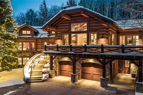 A Bachelor Gulch Cabin  With Ski-in Access and    Après-ski Amenities Asks $11M