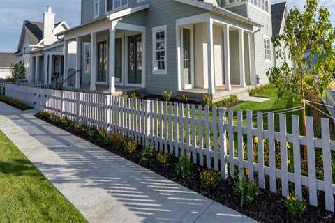 Enhance Curb Appeal In Oklahoma: Installing Vinyl Fences After House Painting
