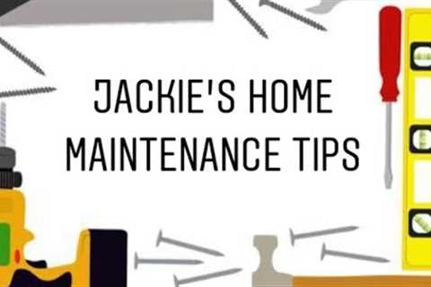 May Home Maintenance Tip