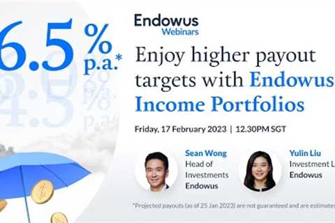 Enjoy higher payout targets with Endowus Income Portfolios