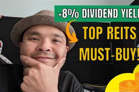 Above 8% Dividend Yields | 3 Best-Performing REITs