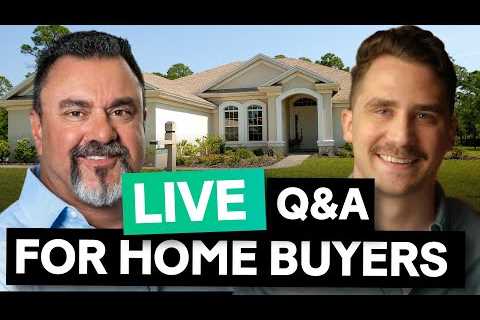 Ask A Loan Officer — First Time Home Buyer LIVE Q&A w/ @TheRateUpdatewithDanFrio ​