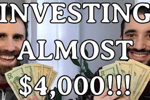 INVESTING almost $4,000 to BUILD Passive Income... No Stopping Us NOW! | Dividend Stock Investing
