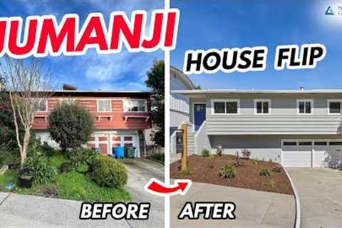 Jumanji House Flip Before & After - Home Remodel Before and After