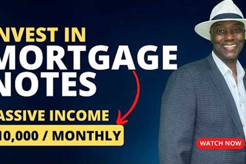 Investing mortgage notes - lifetime passive income