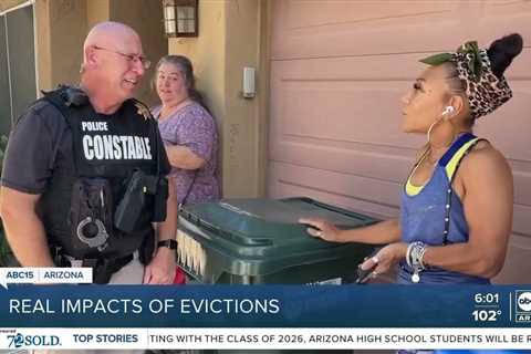 Evictions are on the rise as a Valley resident is left with nowhere to go