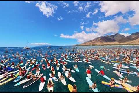 Maui''s Paddle Out Ceremony: Healing After Lahaina Fire