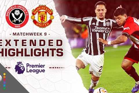 Sheffield United v. Manchester United | PREMIER LEAGUE HIGHLIGHTS | 10/21/2023 | NBC Sports