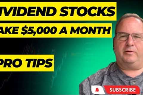 💰How to Make $5,000 a Month with #Dividend #Stocks | Financial Freedom | Investing | Stock Market