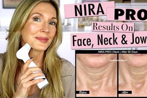 NIRA PRO Laser Review After 90 Days on 60 Yo Skin! Face, Neck, Jowls