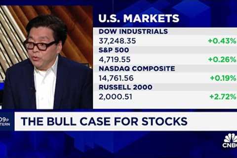 Small caps could climb 50% in the next 12 months, says Fundstrat''s Tom Lee