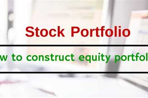 #Finances: The Art of Reconstructing Portfolios 💼 #Investing #portfolio review