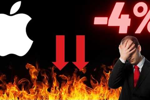 Why Is AAPL DOWN 4%?! | GREAT Time To BUY? | Apple Stock Analysis! |