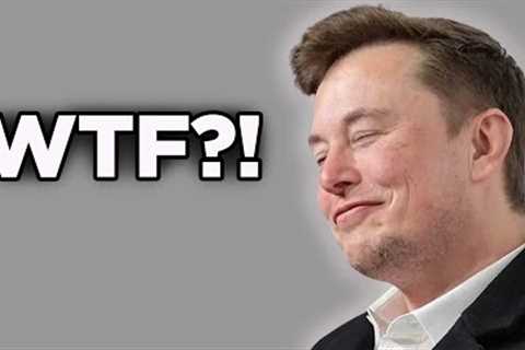 Elon Musk Just Dropped a MASSIVE Bombshell