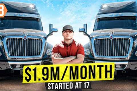 17 Year Old Starts $1.9M/Year Trucking Business… HOW?!