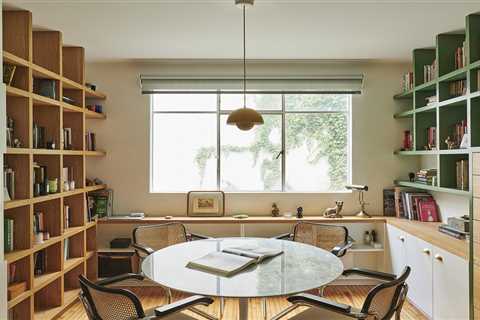 Drawers, Shelves, Closets, and Cubbies Pack in the Storage at a Family’s Mexico City Home