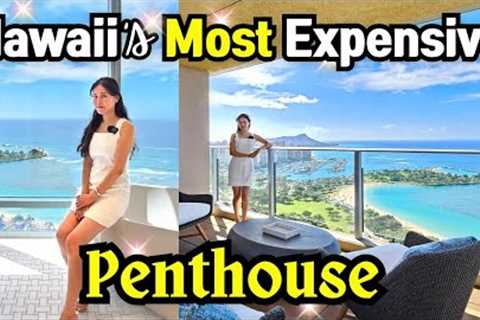 Hawaii''s Most Expensive Penthouse Tour - $18,888,000 (2 Story, 5,825sqft, Panoramic Ocean) Hokua