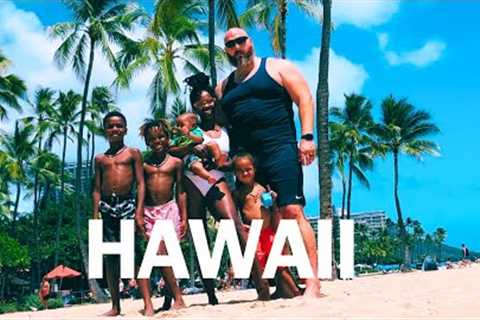 traveling to Hawaii as a family of 6 VLOG