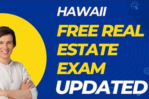 HAWAII Real Estate Exam Practice Test Part 1