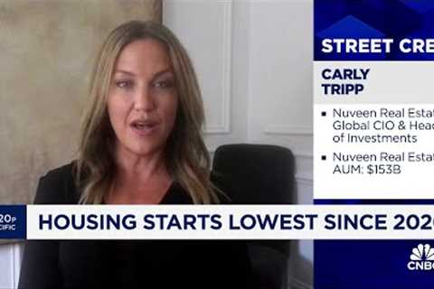 Valuations in private real estate are bottoming, says Nuveen''s Carly Tripp