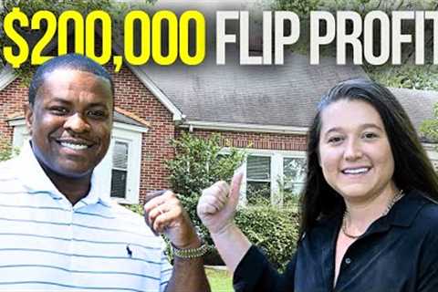 How to Start Flipping Houses ($200K Flip Walk Through)