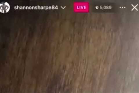 shannon sharpe live video