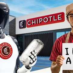 Chipotle Workers REPLACED With ROBOTS in California Over $20 Minimum Wage | BACKFIRE!