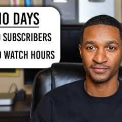 Monetized On YouTube In ONLY 10 Days