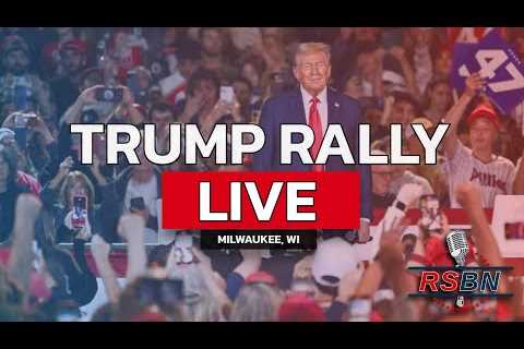LIVE: President Trump Holds a Rally in Milwaukee, WI - 11/1/24