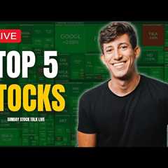 (WARNING) TOP 5 STOCKS TO WATCH THIS WEEK