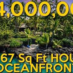 BREATHTAKING LUXURY Oceanfront Balinese Estate in Keauhou Bay Auction Property