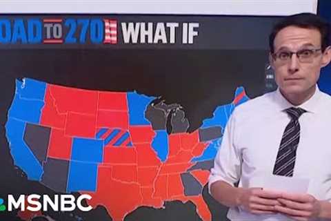 Vote counting schedules and bellwether blobs: Steve Kornacki previews Election Night expectations