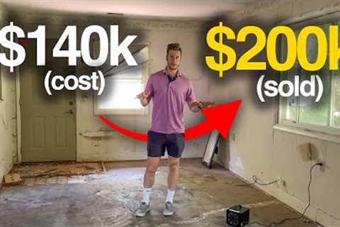 How I'll Make $60k Profit Flipping This House at 30 (Full Deal Walkthrough)