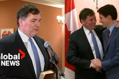 Dominic LeBlanc sworn-in as Canada''s new finance minister hours after Freeland resigns