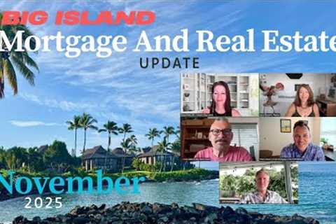 Big Island Real Estate Market Update | November 2024 | Kona • Waikoloa • South Hawaii