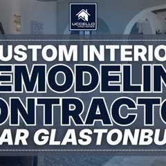 Custom interior remodeling contractor near Glastonbury by Uccello Homes