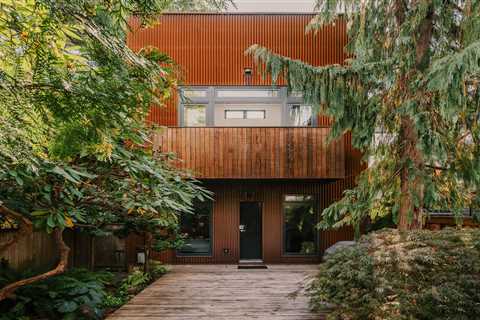 Cor-Ten Steel Completely Wraps This $2M Vancouver Home