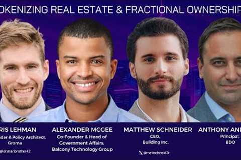 BBW25 - Day 2 - Tokenizing Real Estate & Fractional Ownership