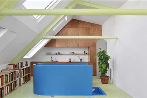 A Family in France Expanded Their Tiny Town House the Only Way They Could—by Building Up