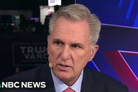 Kevin McCarthy: Matt Gaetz ''shouldn''t be on the streets''