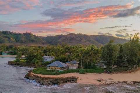 Kawela Bay, North Shore, Oahu Oceanfront estate property for sale - 57-319 Pahipahialua St, 96731