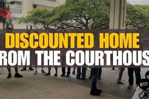 My First House Was Bought at a Courthouse Auction… Here’s What You Need to Know