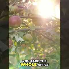 Apple Fiber: Detox Your Body, Boost Your Health! #shorts